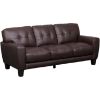 Picture of Aria Brown Leather Sofa