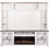 Picture of Hampton 98" Super Fireplace and Hutch