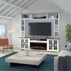 Picture of Hampton 98" Super Fireplace and Hutch