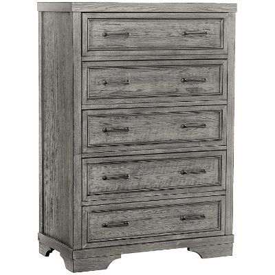 Picture of Foundry Gray 5 Drawer Chest