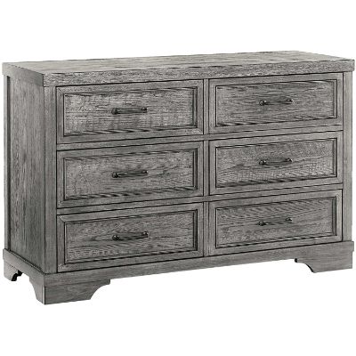 Picture of Foundry Gray 6 Drawer Dresser