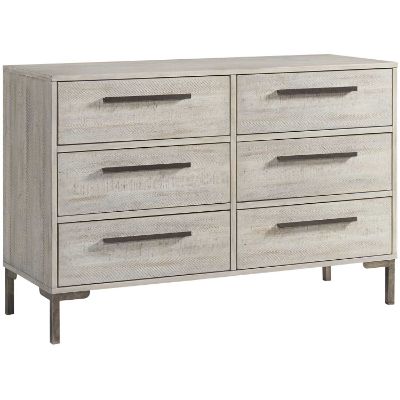 Picture of Beck Light Wood 6 Drawer Dresser