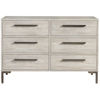 Picture of Beck Light Wood 6 Drawer Dresser