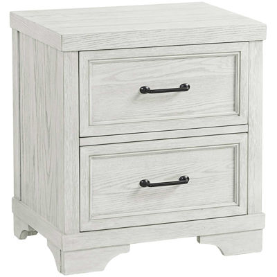 Picture of Foundry White 2 Drawer Nightstand