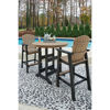 Picture of Fairen Trail Bar Height 46" Table Brown/Black