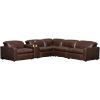 Picture of Drew 6 Piece Dual Power Recline Leather Sectional