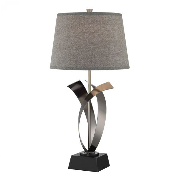 Picture of Wayde Steel Swirl Table Lamp