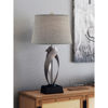 Picture of Wayde Steel Swirl Table Lamp