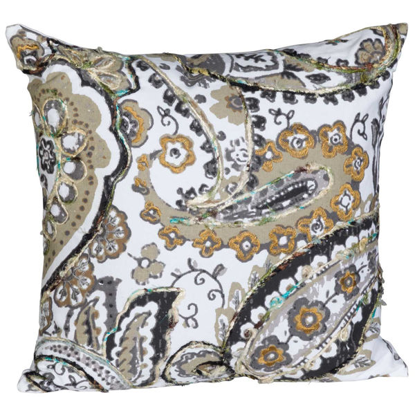 Picture of 20X20 Taupe Tone Pillow