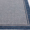 Picture of Cobalt Blue Outdoor Indoor 5x8 Rug