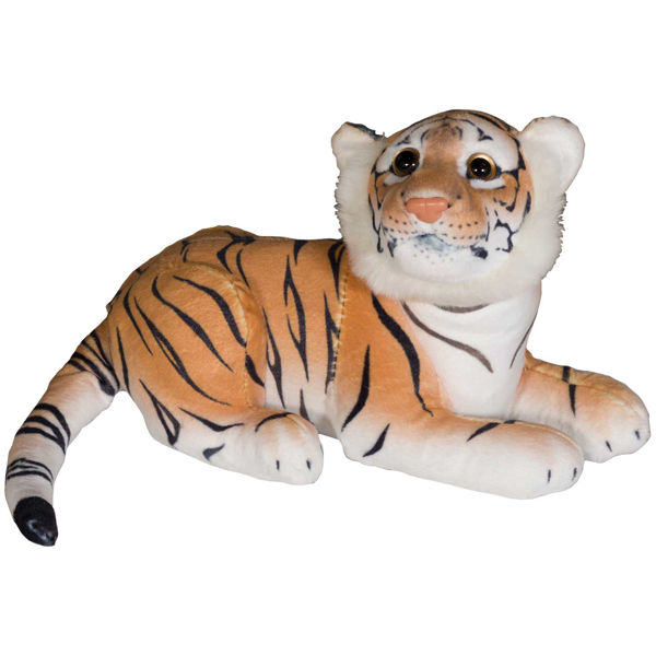Picture of 12" Soft Brown Tiger