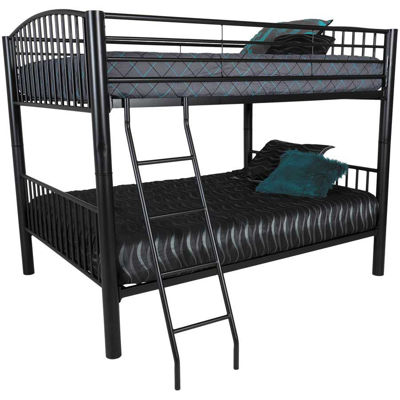 Picture of Full Over Full Black Finish Bunk Bed