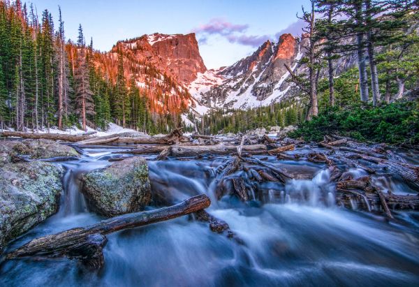 Picture of Sunrise At Dream Lake