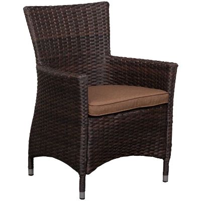 Picture of Bella Wicker Chair with cushion