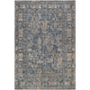 Picture of Rorkes Brick Blue Traditional 5x7 Rug