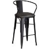 Picture of 30in Uphlstered Seat Barstool