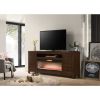 Picture of Hargis 75" Brown Fireplace