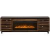 Picture of Graceland Brown 86" Fireplace Console