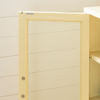 Picture of Crea - Metal Mesh 2-Door Accent Cabinet, Yellow *D