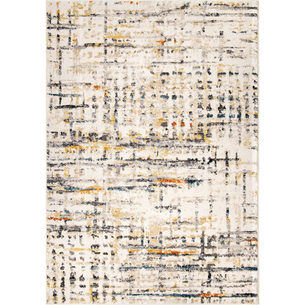 Picture of Abstract Thatch Multi 8x10 Rug