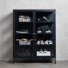 Picture of Wales Two Door Black Cabinet