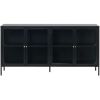 Picture of Wales Four Door Black Cabinet