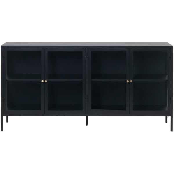 Picture of Wales Four Door Black Cabinet