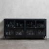 Picture of Wales Four Door Black Cabinet