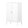 Picture of Crea - Metal 2-Door Accent Cabinet, White *D