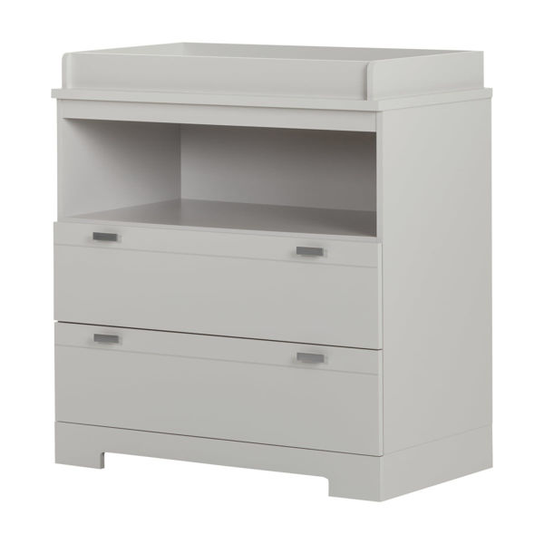 Picture of Reevo - Changing Table with Storage, Soft Gray *D