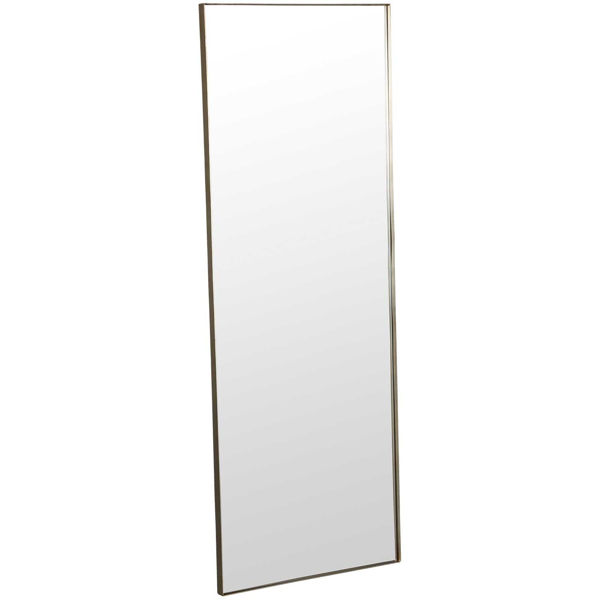 Picture of Rectangle Metal Modren Leaner Mirror