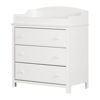 Picture of Cotton Candy - 3-Drawer Changing Table, White *D
