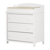 Picture of Cotton Candy - 3-Drawer Changing Table, White *D