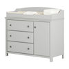Picture of Cotton Candy - Changing Table with Station, Soft Gray *D