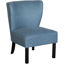 Picture of Luna Navy Armless Accent Chair