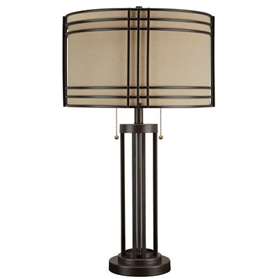 Picture of Hanswell Table Lamp, Dark Brown *D