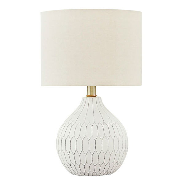 Picture of Wardmont Table Lamp, White *D