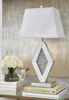 Picture of Prunella Table Lamp, Silver *D