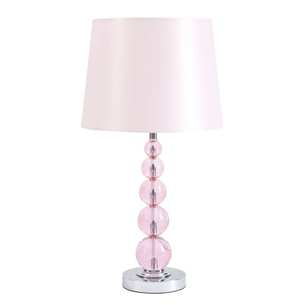 Picture of Letty Table Lamp, Pink *D