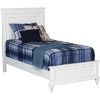 Picture of White Cottage Twin Panel Bed