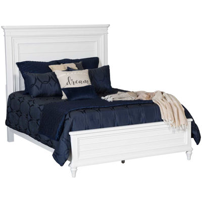 Picture of White Cottage Queen Panel Bed