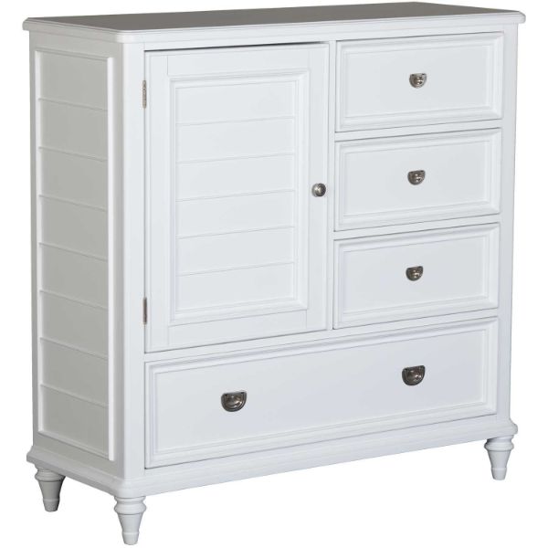 Picture of White Cottage Door Chest