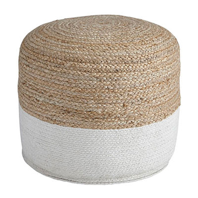 Picture of Sweed Valley Pouf, Natural *D