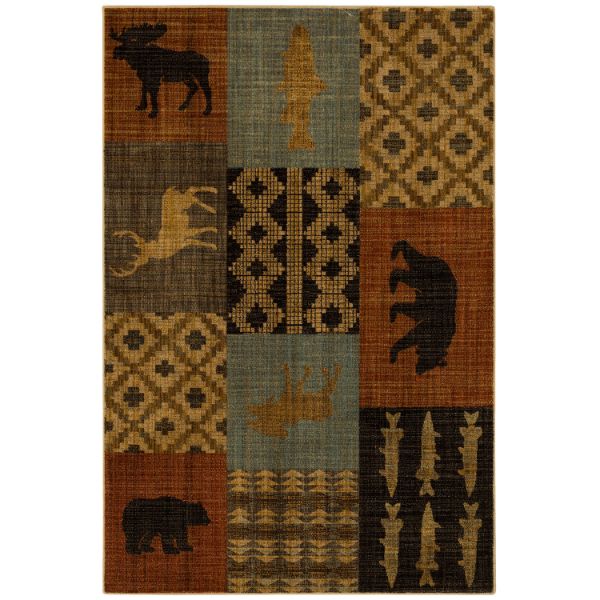 Picture of Nome Multi 8x11 Rug II