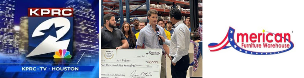 KPRC 2 Senior Scholarships | AFW Surprises Jake Webster with $2,500 Scholarship