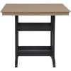 Picture of Fairen Trail 42" Square Table Brown/Black