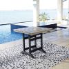Picture of Fairen Trail 42" Square Table Brown/Black