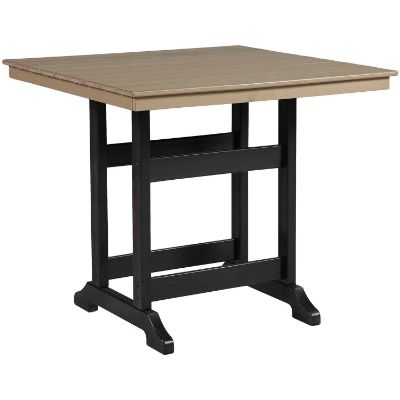 Picture of Fairen Trail 42" Square Table Brown/Black