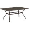 Picture of Hillngton Slat Top Patio Dining Table