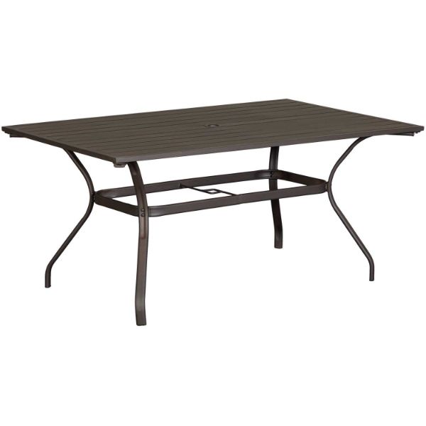 Picture of Hillngton Slat Top Patio Dining Table